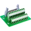 InLine 92504P Zásuvka IDC 20 na 10-pinovú svorkovnicu, montáž na PCB