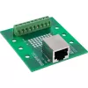 InLine 92505B Svorkovnica so zásuvkou RJ45, rovná, DIN lišta