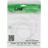 InLine 35122W USB kábel USB 2.0 2 m USB A 2 x USB C biely