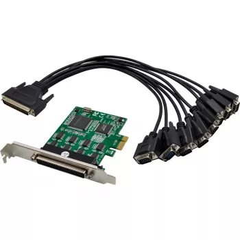 InLine 76660Z 8-portová RS-232 PCIe sériová karta