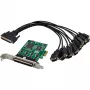 InLine 76660Z 8-portová RS-232 PCIe sériová karta