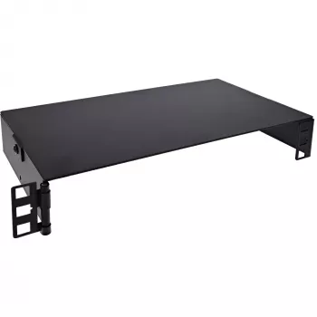 InLine 10101B Nástenný mini rack 10", 1U, hĺbka 15,2 cm, čierny