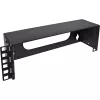 InLine 10-palcový mini rack na montáž na stenu, 2U, hĺbka 7,6 cm, čierny