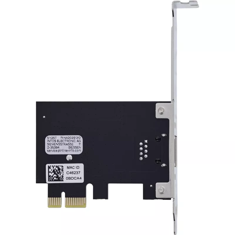 InLine 51125T sieťová karta interná Ethernet 2500 Mbit/s