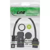 Káblový gender changer InLine 69927K — adaptér na obrátenie pohlavia konektora