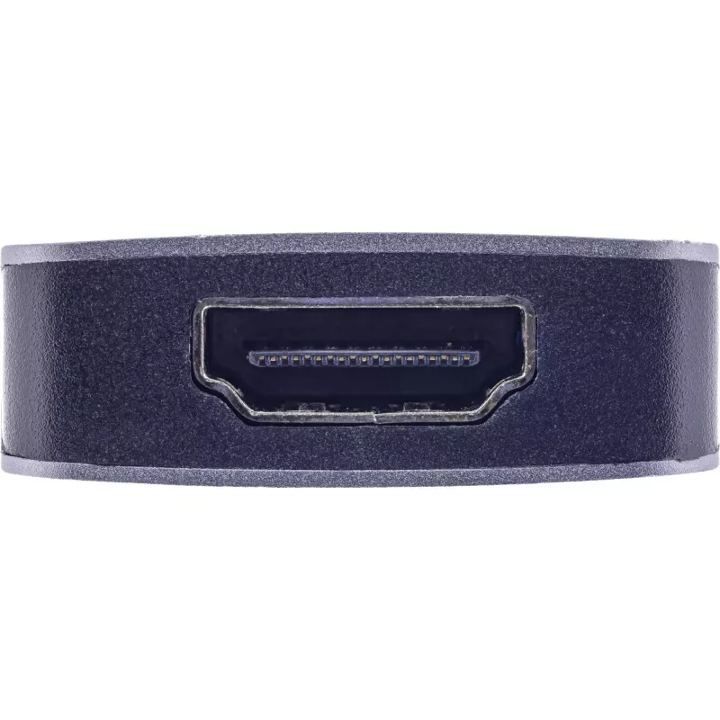 InLine 33271A rozbočovač USB 3.2 Gen 1 (3.1 Gen 1) Type-C 5000 Mbit/s sivý