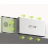 InLine 35395M rozbočovač USB 3.2 Gen 2 (3.1 Gen 2) Type-C 10000 Mbit/s strieborný