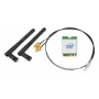 SHUTTLE WLN-M22 WLAN sada — Intel AX210 M.2 Wi‑Fi 6E (Triband 2.4/5/6 GHz) s Bluetooth 5.2 a 2x2 externými anténami
