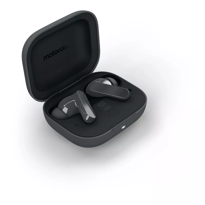 Headset MOTOROLA Moto Buds Bass TWS Bluetooth In-Ear pre hovory a hudbu, čierna, 51 g