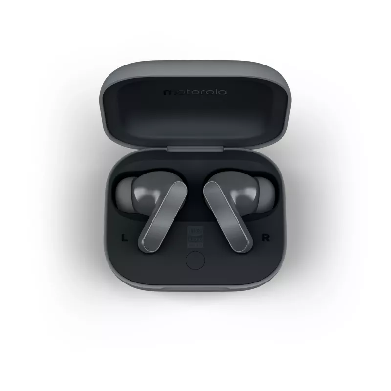 Headset MOTOROLA Moto Buds Bass TWS Bluetooth In-Ear pre hovory a hudbu, čierna, 51 g