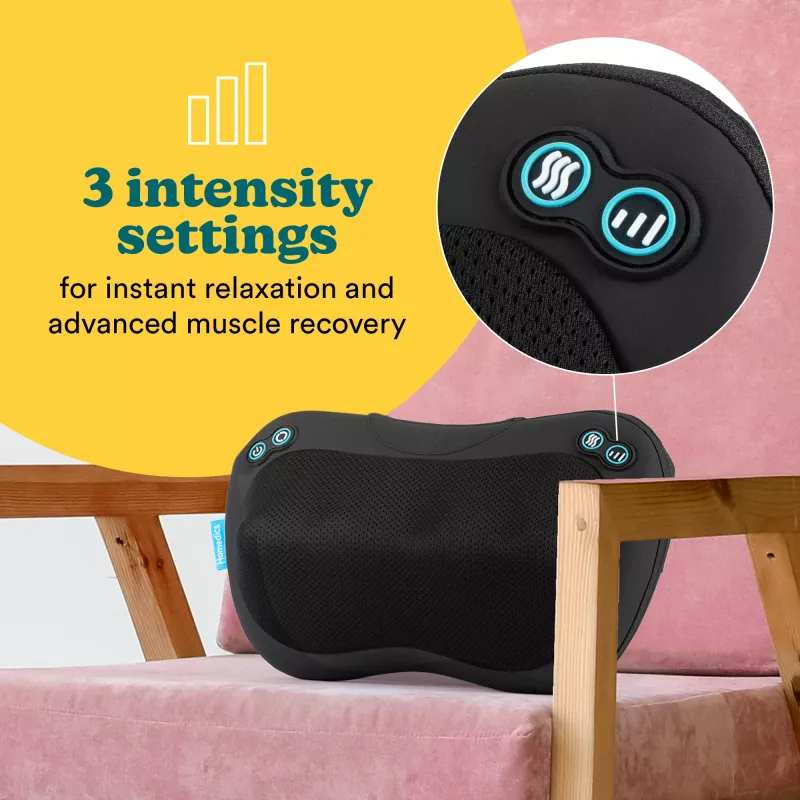 HoMedics SP-45H-EB masážny prístroj chrbát, nohy, krk, ramená čierny