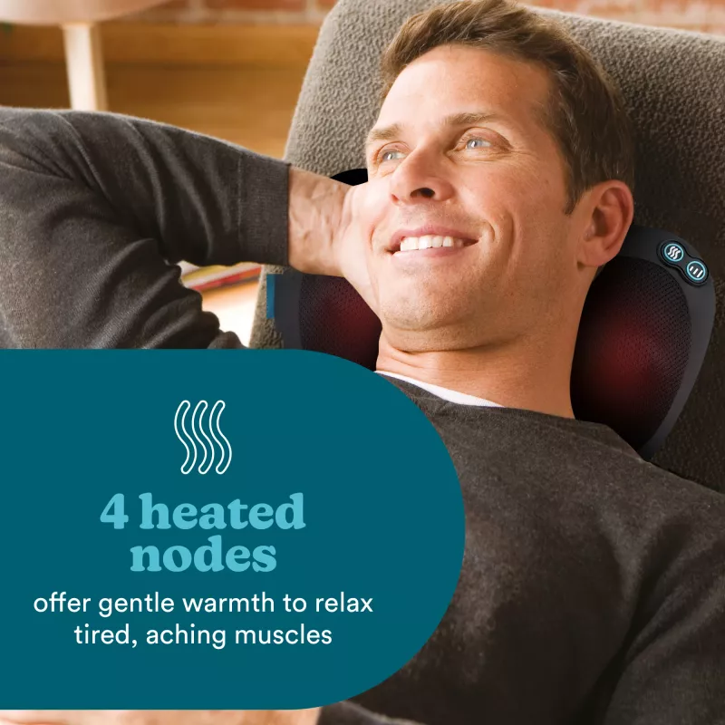 HoMedics SP-45H-EB masážny prístroj chrbát, nohy, krk, ramená čierny