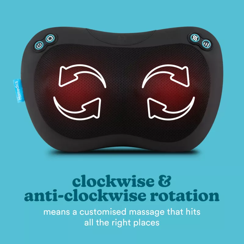 HoMedics SP-45H-EB masážny prístroj chrbát, nohy, krk, ramená čierny