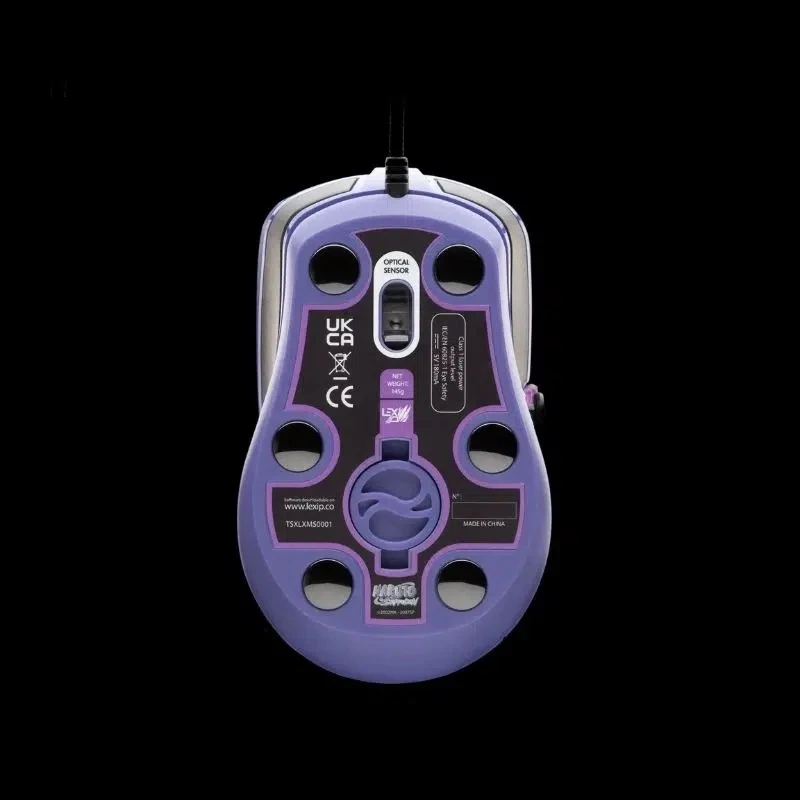 Lexip Sasuke „Revenge“ Naruto Shippuden myš – s palcovým joystickom a keramickými klznými plochami