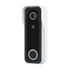 Videodverník TRUST DOORCAM-3000, 3 MP, Wi‑Fi 2.4 GHz, MicroSD až do 256 GB, batéria/USB, čierna/biela