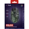 Trust GXT 113 Felox myš herná pravá ruka USB Type-A optická 6400 DPI
