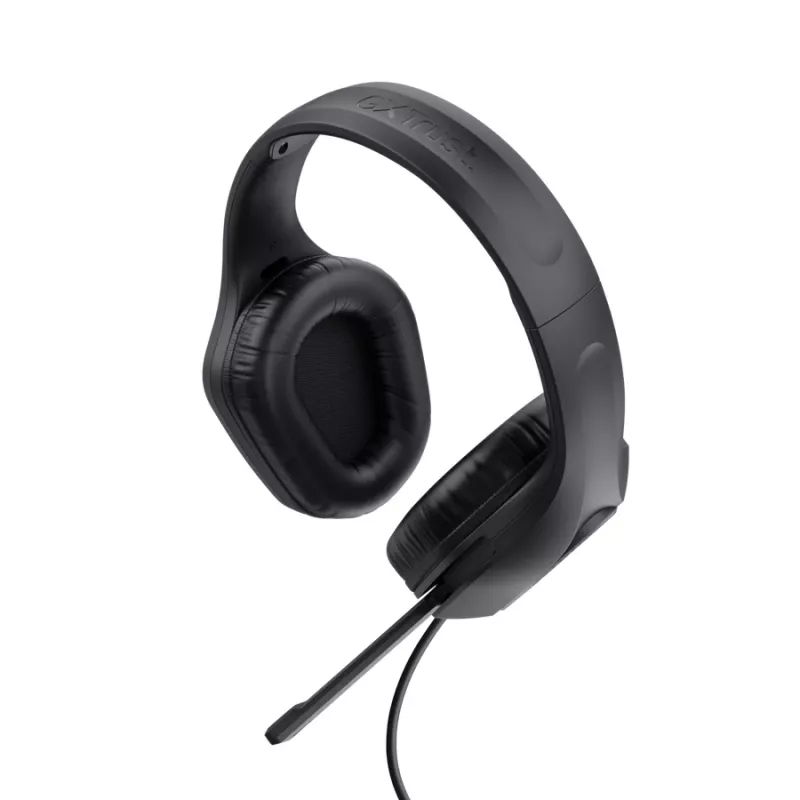 Trust GXT 417 Zirox headset káblový cez hlavu herný čierny