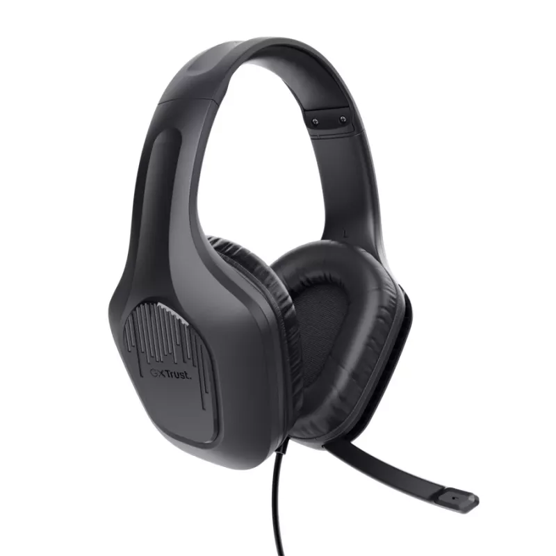 Trust GXT 417 Zirox headset káblový cez hlavu herný čierny