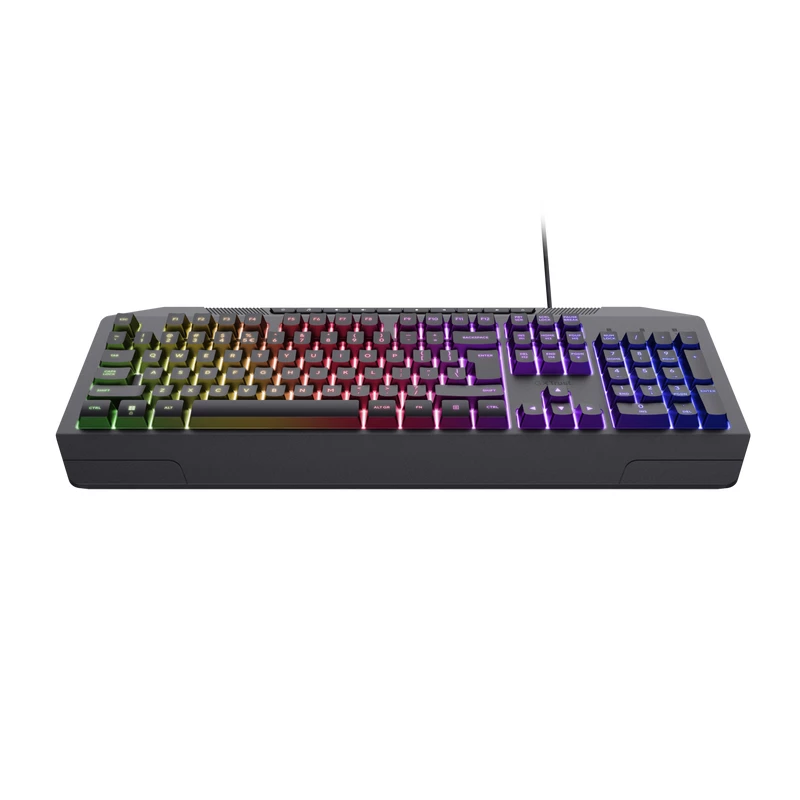 Trust GXT 836 EVOCX klávesnica herná USB nemecká čierna
