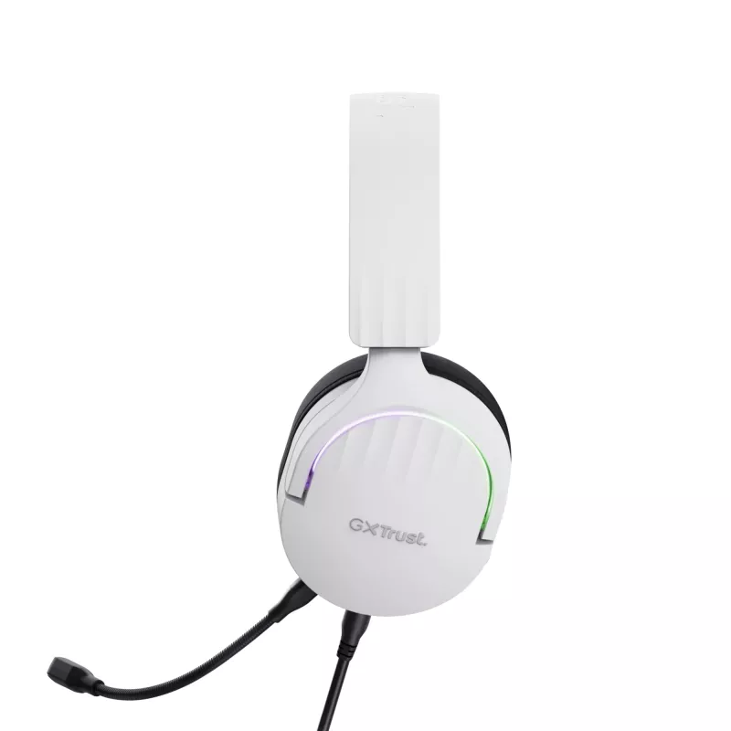 Trust GXT 490W Fayzo 7.1 USB herný headset, drôtový, biely