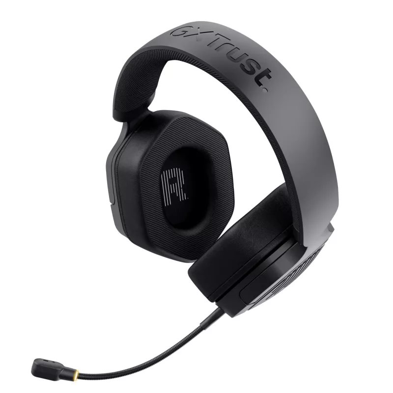Trust GXT 493 Carus headset káblový & bezdrôtový cez hlavu, helma herný USB Type-C / USB Type-A Bluetooth čierny