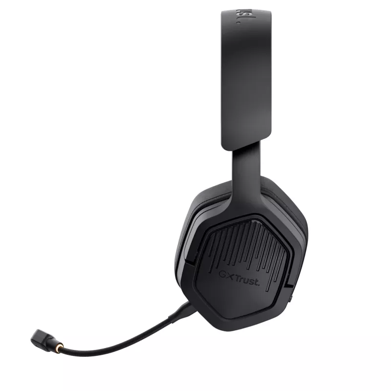 Trust GXT 493 Carus headset káblový & bezdrôtový cez hlavu, helma herný USB Type-C / USB Type-A Bluetooth čierny