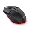 Herná myš TRUST GXT 122 Felox+ — pravá ruka, optická, RF Wireless + Bluetooth, 10000 DPI, 7 tlačidiel, Multi-LED, čierna