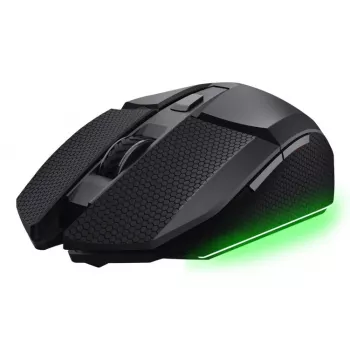 Herná myš TRUST GXT 122 Felox+ — pravá ruka, optická, RF Wireless + Bluetooth, 10000 DPI, 7 tlačidiel, Multi-LED, čierna