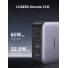 Ugreen Nexode 65 W stolová rýchlonabíjačka, 2x USB-A + 2x USB-C (90747)
