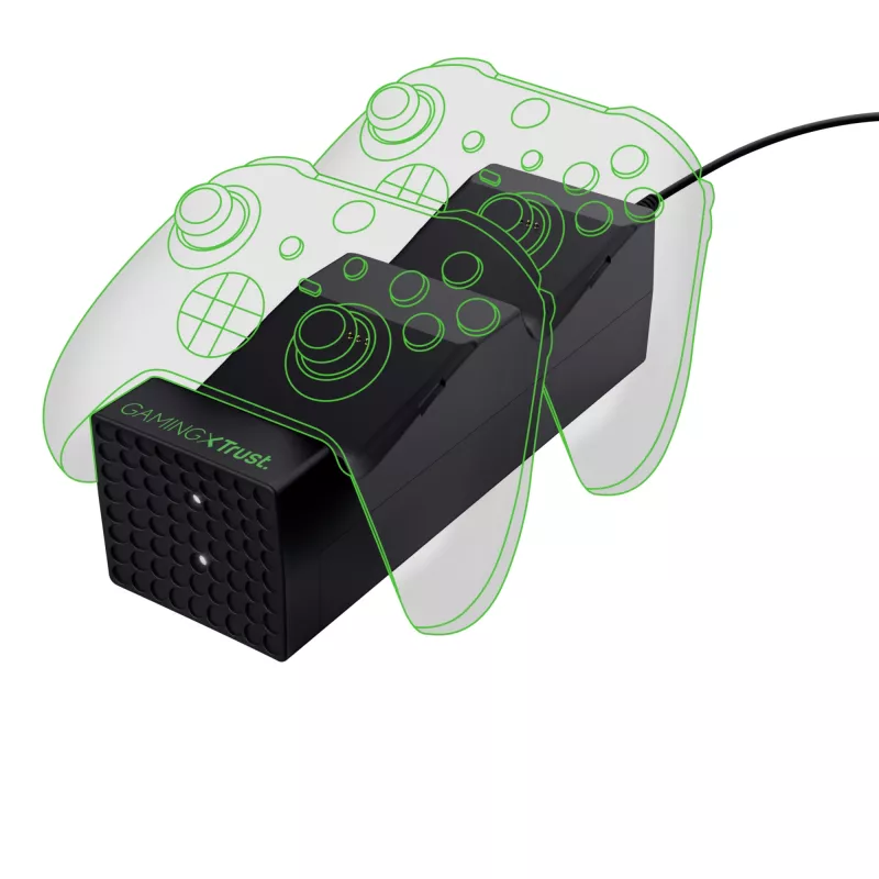 Trust GXT 250 Duo nabíjacia dokovacia stanica pre Xbox Series X|S