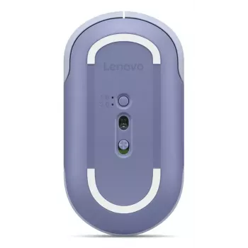 Bezdrôtová Bluetooth kancelárska myš Lenovo 350 — obojručná, optická 2400 DPI, 6 tlačidiel, modrá