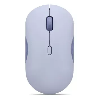 Bezdrôtová Bluetooth kancelárska myš Lenovo 350 — obojručná, optická 2400 DPI, 6 tlačidiel, modrá