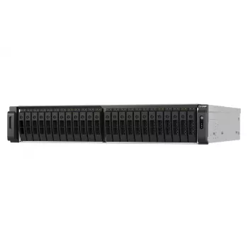 QNAP TS-H3077AFU-R7-64G NAS/pamäťový server Rack (2U) AMD Ryzen™ 5 64 GB DDR5 0 TB QuTS hero Black, Kovová
