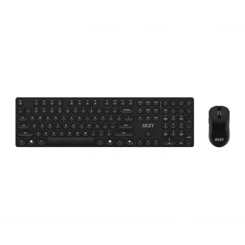 MSI FORGE K210 WIRELESS COMBO Klávesnica Myš vrátane Home/Office USB Čierna