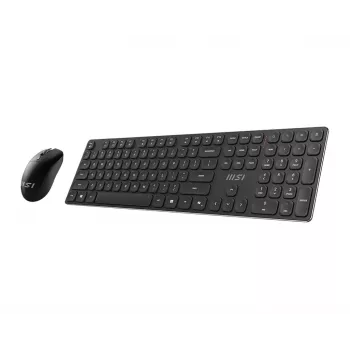 MSI FORGE K210 WIRELESS COMBO Klávesnica Myš vrátane Home/Office USB Čierna