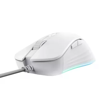 Trust GXT924W YBAR+ myš gaming pre pravákov USB Type-A optická 25600 DPI