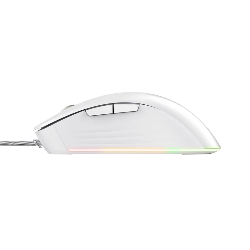 Trust GXT924W YBAR+ myš gaming pre pravákov USB Type-A optická 25600 DPI
