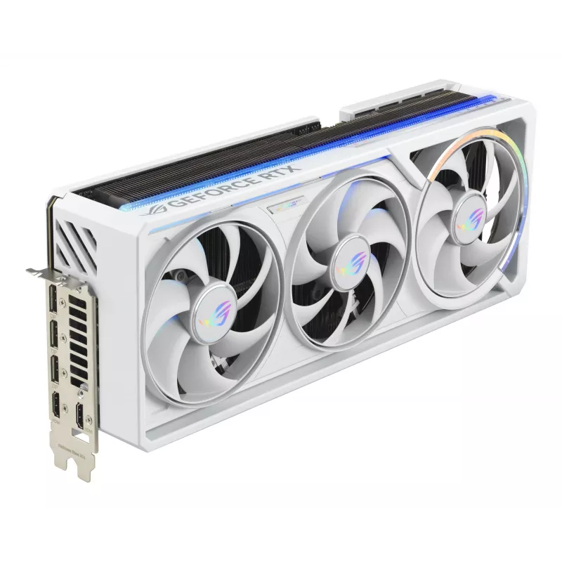 Grafická karta ASUS ROG Astral GeForce RTX 5090, 32 GB GDDR7, 512-Bit, PCIe 5.0, 3 ventilátory, biela