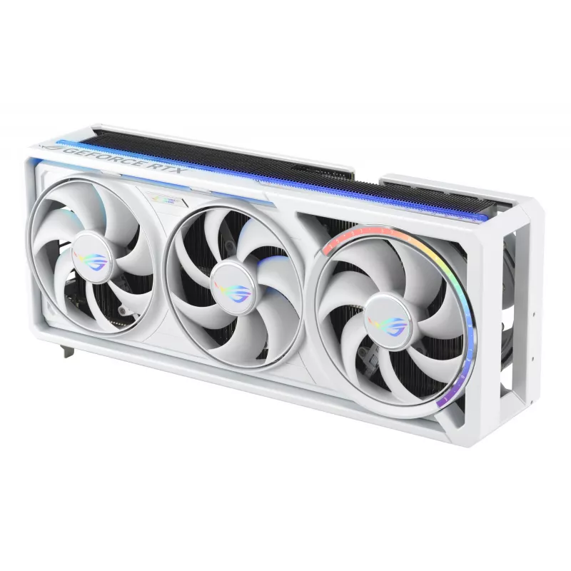 Grafická karta ASUS ROG Astral GeForce RTX 5090, 32 GB GDDR7, 512-Bit, PCIe 5.0, 3 ventilátory, biela