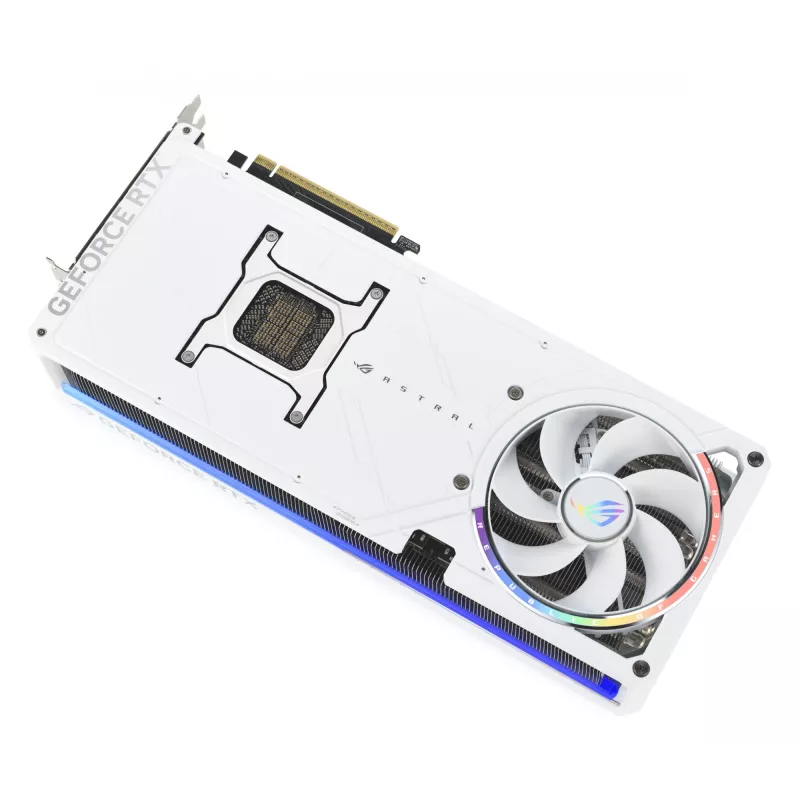 Grafická karta ASUS ROG Astral GeForce RTX 5090, 32 GB GDDR7, 512-Bit, PCIe 5.0, 3 ventilátory, biela