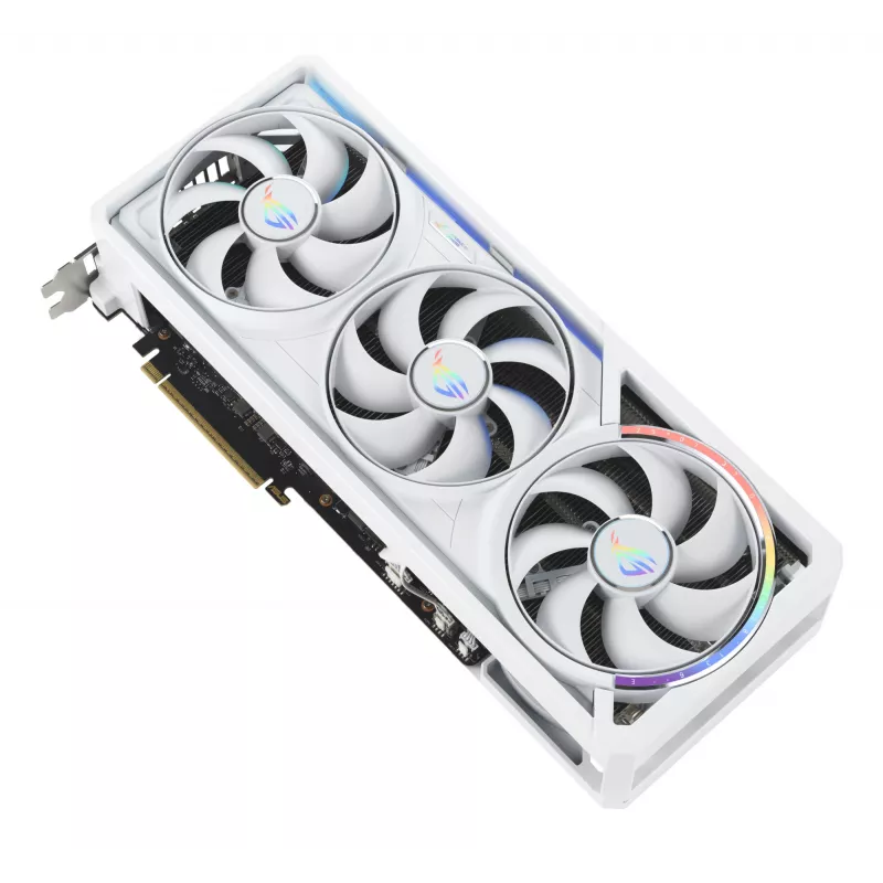 Grafická karta ASUS ROG Astral GeForce RTX 5090, 32 GB GDDR7, 512-Bit, PCIe 5.0, 3 ventilátory, biela