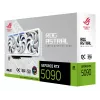 Grafická karta ASUS ROG Astral GeForce RTX 5090, 32 GB GDDR7, 512-Bit, PCIe 5.0, 3 ventilátory, biela