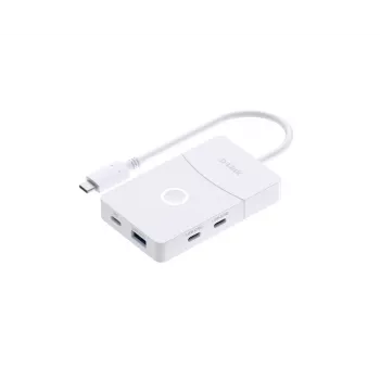 D-Link DUP-501 rozbočovač USB 3.2 Gen 1 (3.1 Gen 1) Type-C 5000 Mbit/s biely