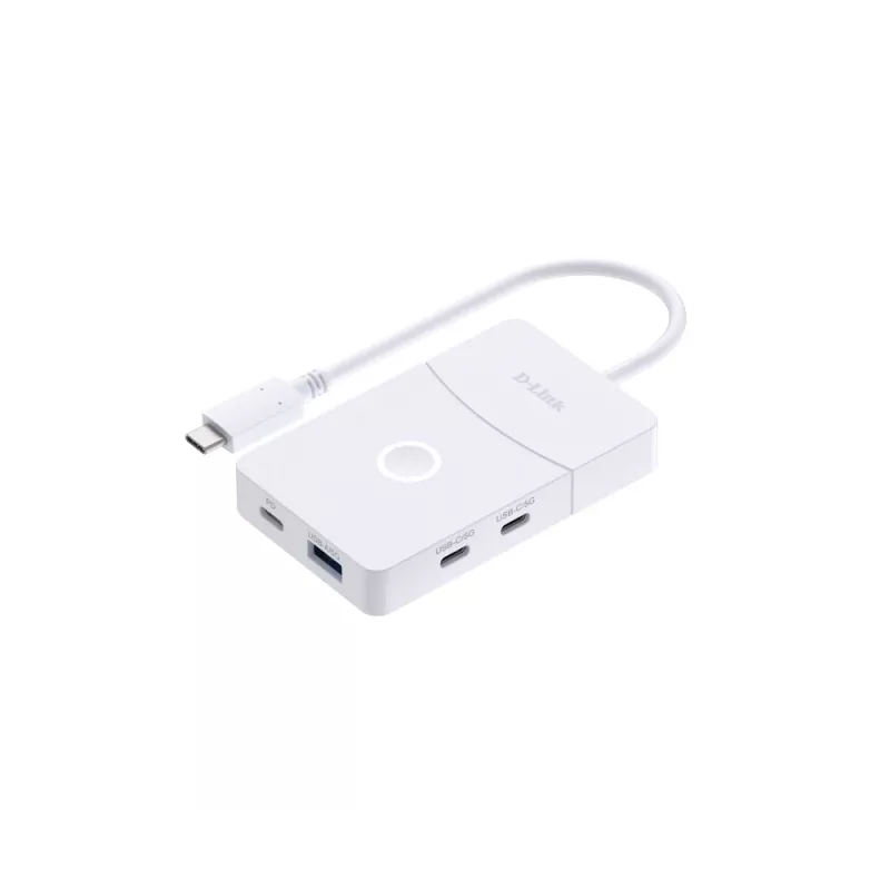 D-Link DUP-501 rozbočovač USB 3.2 Gen 1 (3.1 Gen 1) Type-C 5000 Mbit/s biely