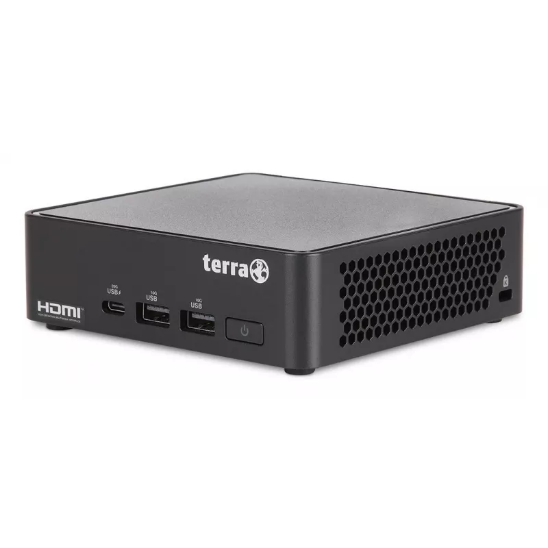 TERRA 1000074 PC/Workstation Intel Core Ultra 5 125H 16 GB DDR5-SDRAM 500 GB SSD Windows 11 Pro Micro PC čierny