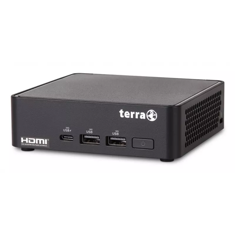 TERRA 1000074 PC/Workstation Intel Core Ultra 5 125H 16 GB DDR5-SDRAM 500 GB SSD Windows 11 Pro Micro PC čierny