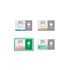 Leitz IQ Office skartovač Security P5, mikrostrih, 22,3 cm, 2 x 15 mm, 23 l, 250 listov, 55 dB
