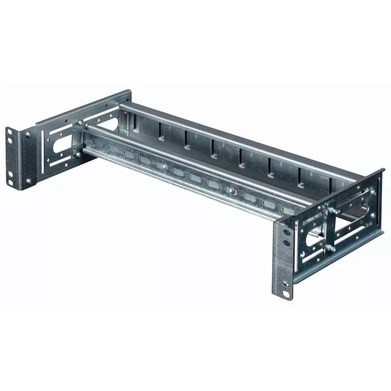 Equip EZR-DIN-4 19-palcový modul pre DIN lištu 2U, RAL 7035