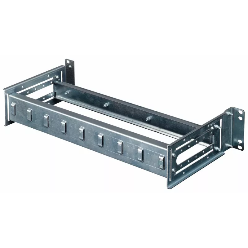 Equip EZR-DIN-4 19-palcový modul pre DIN lištu 2U, RAL 7035