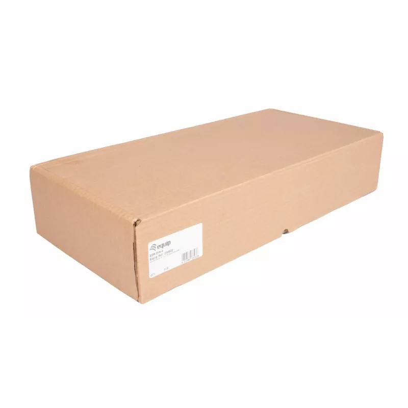 Equip EZR-DIN-4 19-palcový modul pre DIN lištu 2U, RAL 7035